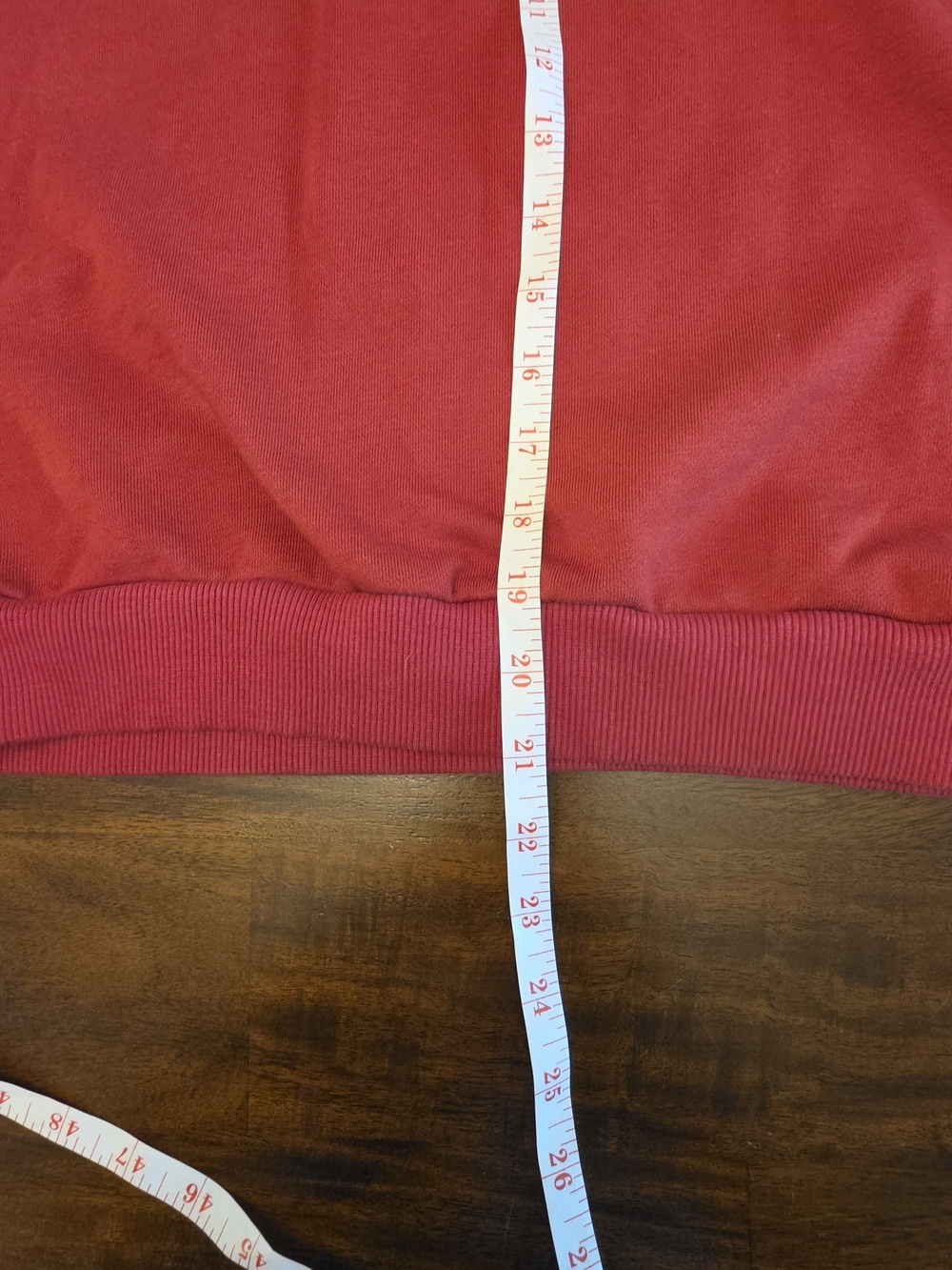 Promesa Red Ruffle-Shoulder Sweatshirt - Picture 6 of 6